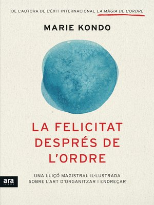 cover image of La felicitat després de l'ordre
